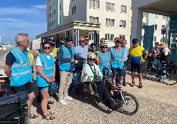 En fauteuil roulant, Fabrice veut relier Berck à Biarritz, en tandem, en plusieurs étapes