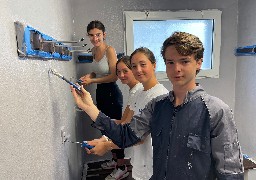 A Etaples, les vestiaires du club de foot de la Haute Ville rénovés grâce à un chantier jeune 