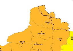 Les Hauts-de-France placés en vigilance orange pour orages 