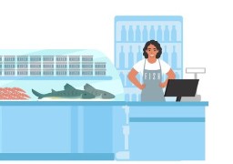 VENDEUR EN POISSONNERIE - BERCK SUR MER