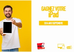 Gagnez un iPad en jouant par SMS avec Radio 6