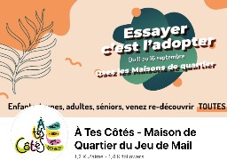 A Dunkerque, l'association « Atescotés » ouvre les portes des 14 Maisons de quartiers cette semaine.