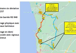La RD940 sera coupée à la circulation dès lundi entre Ambleteuse et Wimereux.