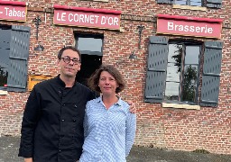 A Vironchaux, le Cornet d'Or, la brasserie emblématique du village a rouvert ses portes