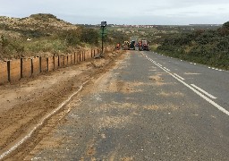 Les travaux de la véloroute maritime avancent entre Wimereux et Ambleteuse. 
