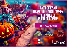 Faîtes le plein de loisirs à l'occasion d'Halloween