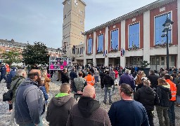 Plus de 200 personnes réunies contre le terrorisme ce lundi à Abbeville