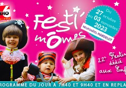 Festi'mômes : le programme de ce lundi 30 octobre 2023