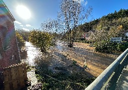 Nouvelles inondations cette nuit, les pompiers ont procédé à 247 évacuations