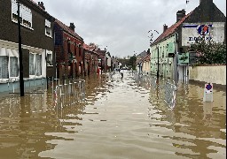 Inondations: la situation s'améliore dans le calaisis et le boulonnais, c'est plus critique dans le montreuillois