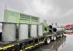 Inondations : deux pompes néerlandaises sont arrivées à Mardyck !