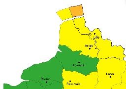 Le Nord en vigilance orange vagues-submersion
