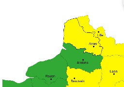 Le Pas-de-Calais n’est plus en vigilance orange