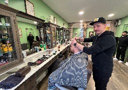 A Abbeville, le barbier Sam's Barbershop une nouvelle fois primé 