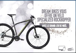 Grand jeu de noël - Gagnez un VTT ROCKHOPPER avec Dream Bikes