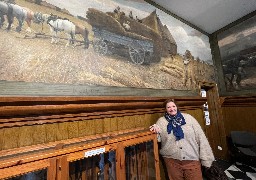 Le décor peint du beffroi de Rue sauvé grâce à une restauration complète