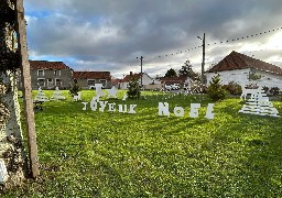 Vol de décorations de Noël à Buire-le-Sec