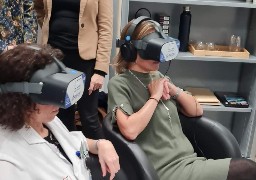 A Abbeville, l'hôpital et la clinique désormais dotés de casques de réalité virtuelle