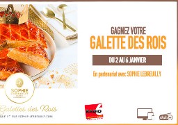 Gagnez votre galette des rois avec Radio 6 et les boulangeries Sophie Lebreuilly 