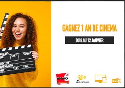 1 an de cinéma à gagner avec Radio 6 et le Pathé Cité Europe