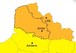 Nord/Pas-de-Calais/Somme: vigilance jaune pour Neige-verglas et Grand Froid.