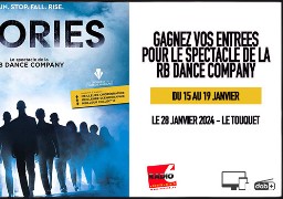 Gagnez vos entrées pour le spectacle STORIES de RB DANCE COMPANY au Touquet