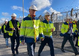 A Gravelines, le ministre de l'économie Bruno Le Maire est venu confirmer la construction des nouveaux réacteurs EPR.