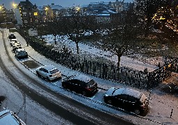 Des pluies verglaçantes dans la Somme, la neige est arrivée dans le montreuillois