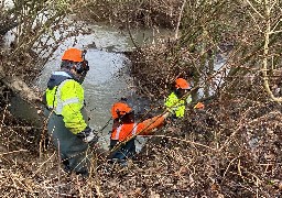 Dans le boulonnais, 35 km de cours d'eaux déjà nettoyés en urgence depuis novembre