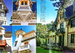Les villas du Touquet à la une du magazine Côté Ouest. 