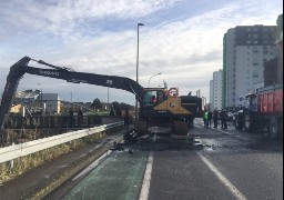 Inondations : opération coup de poing des agriculteurs à Calais