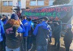 A Gravelines, les agriculteurs dénoncent les mesures compensatoires environnementales du port de Dunkerque !