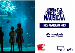 Vos entrées pour Nausicaa à gagner en écoutant Radio 6