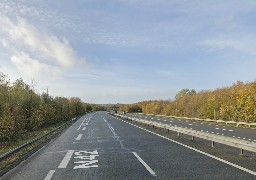 Pluies violentes: circulation réduite sur la N42, où un accident a fait deux blessés légers