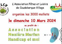 A Coudekerque-Village, 3000 mollets sont attendus pour une marche solidaire !