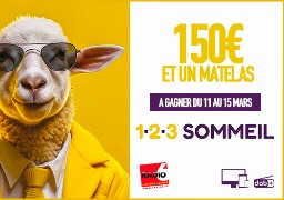 Gagnez 150€ et un matelas avec 1 2 3 Sommeil à Calais, Dunkerque et Saint-Omer