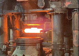 Le repreneur de Valdunes était sur le site de Leffrinckoucke hier avec le ministre de l'industrie.