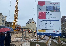 Au Portel, une nouvelle résidence de 16 logements est en construction rue d'Outreau.