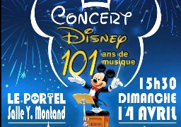 La Musicale Porteloise vous plonge dans l'univers Disney ce week end salle Yves Montand
