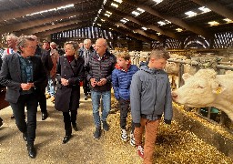 Au Crotoy, Agnes Pannier-Runacher est venue rassurer les agriculteurs