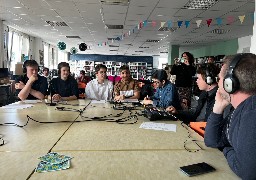 Près de 80 élèves de la cité scolaire du Marquenterre à Rue sensibilisés aux médias 
