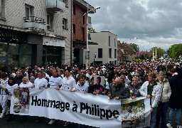 A Grande Synthe, plus de 1500 personnes lors de la marche blanche pour Philippe