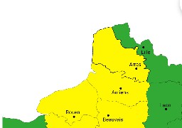 Vigilance jaune aux orages pour le Pas-de-Calais et la Somme