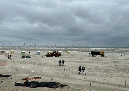 Berck: clôture des Rencontres Internationales de Cerfs-Volants à cause du vent violent