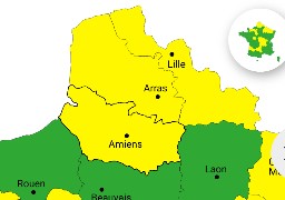 Le Nord et le Pas-de-Calais en vigilance jaune pour orages