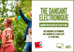 Radio 6 vous invite au thé dansant électronique des jardins de la matelote