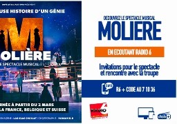 Radio 6 vous invite au spectacle musical MOLIER L'OPERA URBAIN et vous offre la possibilité de rencontrer la troupe.