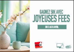 Gagnez 50€ avec Joyeuses Fées