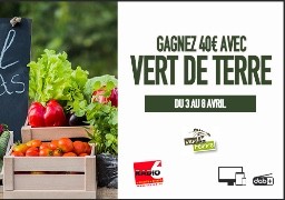 Radio 6 et VERT DE TERRE vous offrent 40€ à dépenser en boutique.