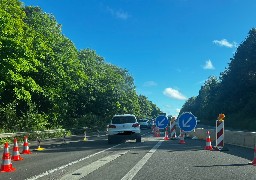 Encore des travaux sur l'A16 dans le Boulonnais cette semaine